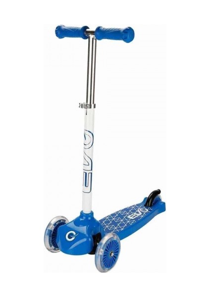 Evo Işıklı 3 Tekerlekli Mavi Scooter fiyatları