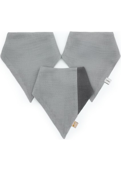 Yumuşak ve Nefes Alabilen 3’lü Müslin Bebek Fular Set