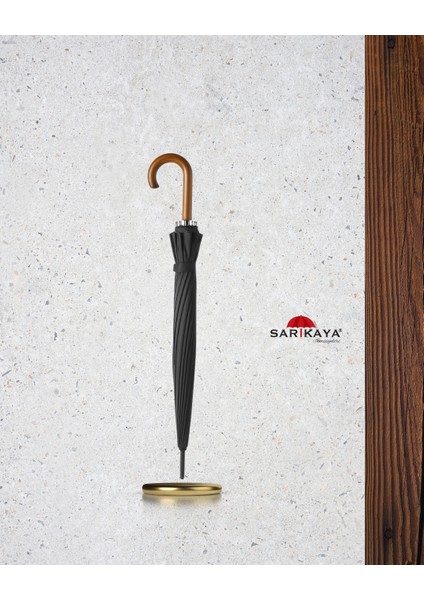 24 Telli Ahşap Saplı Baston Şemsiye fiyatları