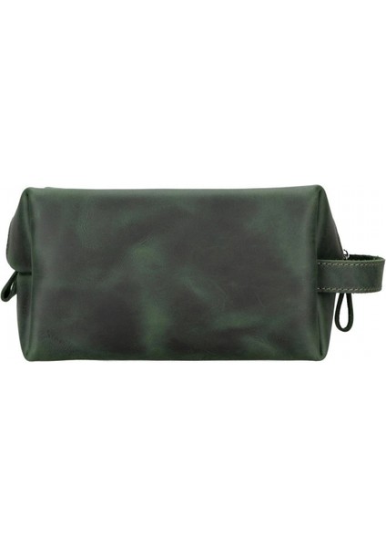 Deri Bakım ve Seyahat Çantası, x Beden, Antik Koyu Yeşil modelleri