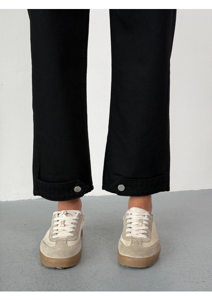 Paçası Düğmeli Bilek Boy Kadın Pantolon fiyatları