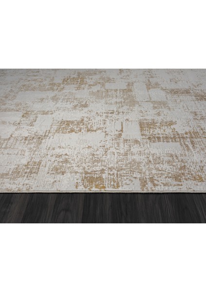 Ottowa OT006B Krem Bej Halı Klasik Desenli Tozu Az Akrilik Pamuk Taban Salon Yatak Odası Halısı indirimleri