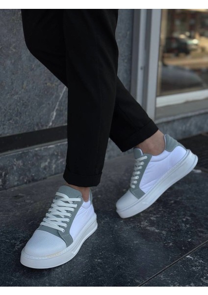 Mtxdpn KB-X46 Kuback Beyaz Bebe Mavi Yüksek Beyaz Taban Günlük Spor Ayakkabı (Numara: 40) fiyatları