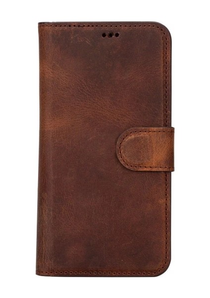 Apple iPhone 15 Pro Uyumlu Deri Cüzdanlı Kılıf Mwwn G2 Kahve fırsatları