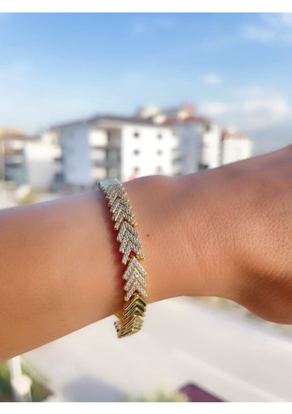 Kadın Xuping Çelik Bileklik