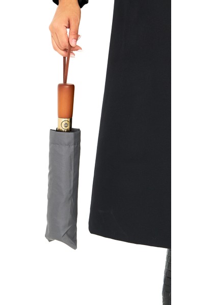 Ahşap Saplı 10 Telli Luxury Şemsiye