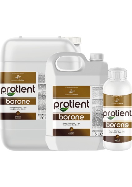 Protıent Borone B:11 Etanol Amin Şelatlı Sıvı Bor Gübresi 5 Lt – Bor Eksikliğine Karşı Etkili Çözüm