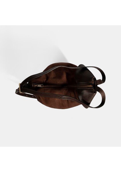 Kadın Kahve Süet Deri Sırt Çantası fırsatları