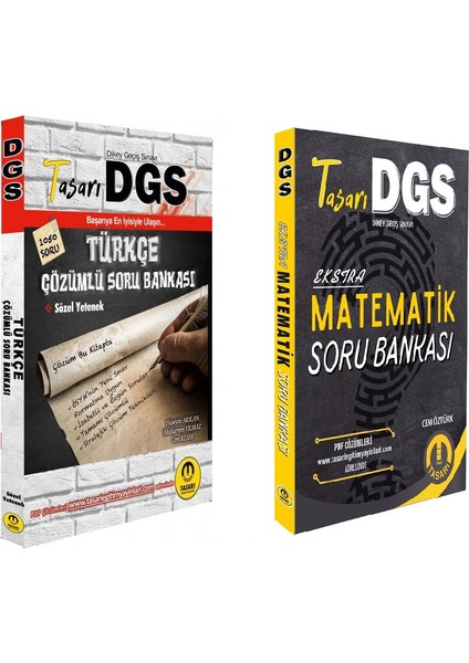 2026/ Dgs Türkçe - Matematik Çözümlü Soru Bankası