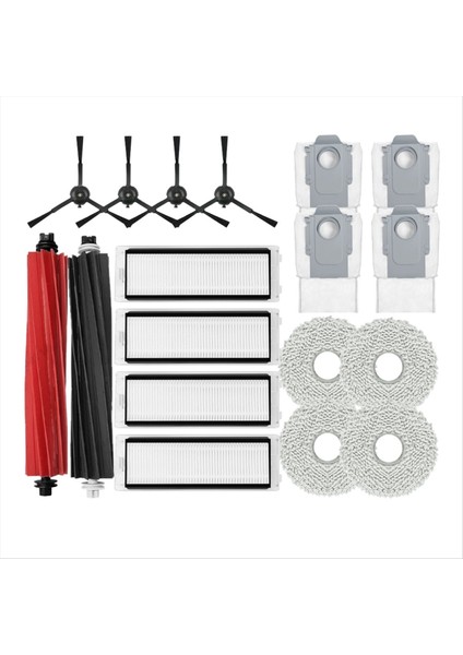 Roborock Q Revo Master Yedek Ana Yan Fırçası (Yurt Dışından)