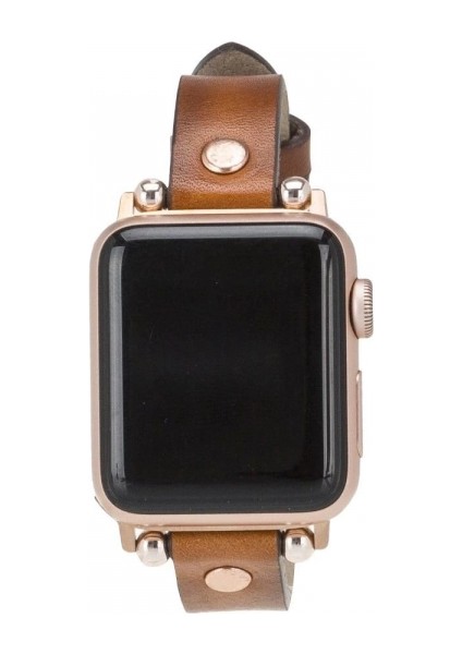 Apple Watch Uyumlu Deri Kordon 42-44-45MM Rg RST2EF modelleri