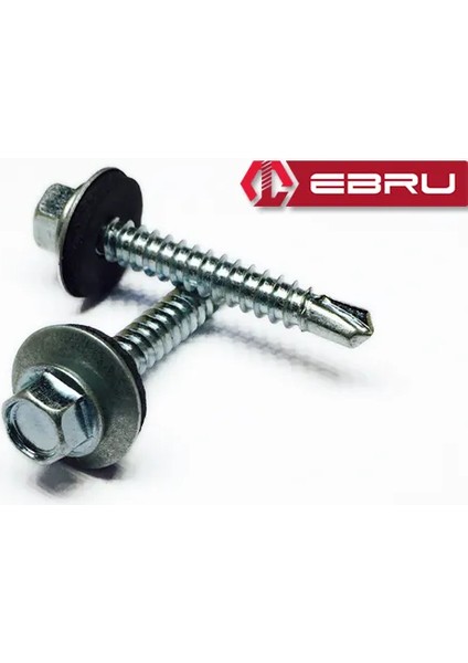 Eco Lounge Ebru Matkap Uçlu Çatı Trapez Vidası 5,5X25 - 500 Adet