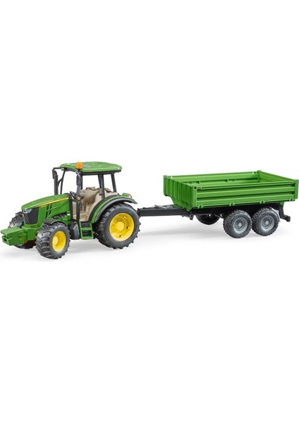John Deere 5115M Traktör ve Römork