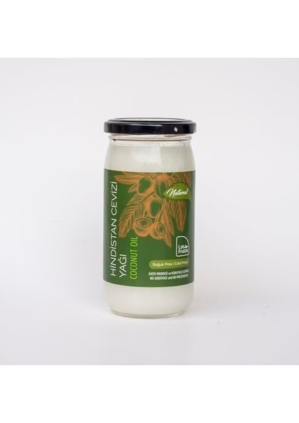 Las Frutas Doğal Soğuk Sıkım Hindistan Cevizi Yağı 330ML fiyatları
