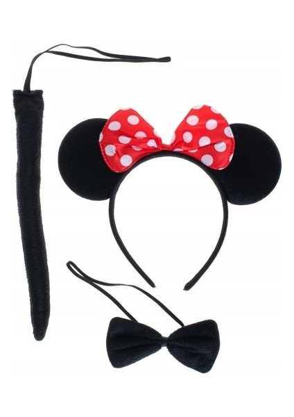 Minnie Mouse Taç Kuyruk Papyon Gösteri Seti indirimleri