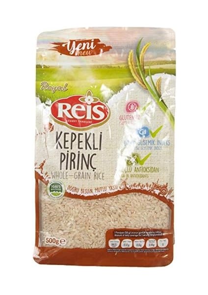 Reis Royal Kepekli Pirinç (0.5 Kg) modelleri