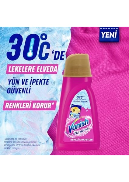 Vanish Kosla Multipower Renkliler Için Leke Çıkarıcı ve Çamaşır Deterjanı Güçlendirici Sıvı (1 x 2000 Ml)