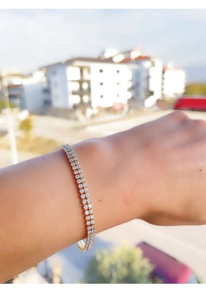 Kadın Xuping Çelik Bileklik