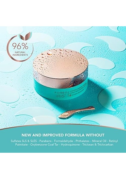 Foreo Iris Nemlendirici Hidrojel Göz Maskesi – Kadın & Erkekler Için Alt Göz Tedavisi: Koyu Halkalar & Şişkinlik Karşıtı – Nemlendirici & Serinletici – Vegan, Tüm Cilt Tipleri – 60 Adet modelleri