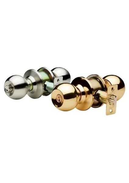 Amerikan Kapı Için - Topuzlu Otel Tipi Kilit - Saten fiyatları