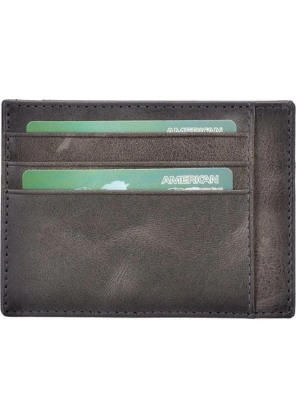 Deri Kartlık BLWL018 TN18EF Gri indirimleri