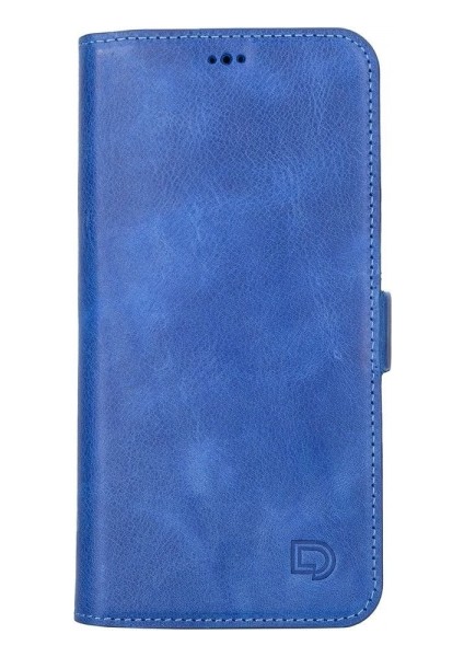 Apple iPhone 13 Pro Max Uyumlu Deri Cüzdanlı Kılıf Okyanus Mavi fiyatları