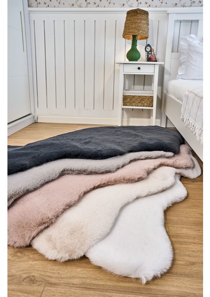 Apex Palma Pudra - Minimal Peluş Post Halı – Yumuşak Dokulu, Kaydırmaz Tabanlı, Yıkanabilir indirimleri