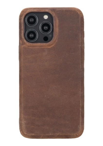 Apple iPhone 14 Pro Max Uyumlu Deri Arka Kapak Rock G2 indirimleri