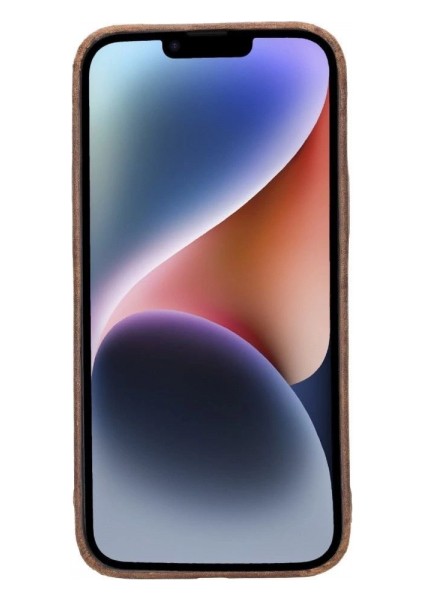 Apple iPhone 14 Plus Uyumlu Deri Arka Kapak Rock G2 fırsatları