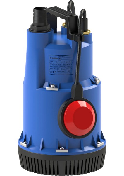 Flatörlü Elektromanyetik Dalgıç Pompa Sdf4 10 mt fiyatları