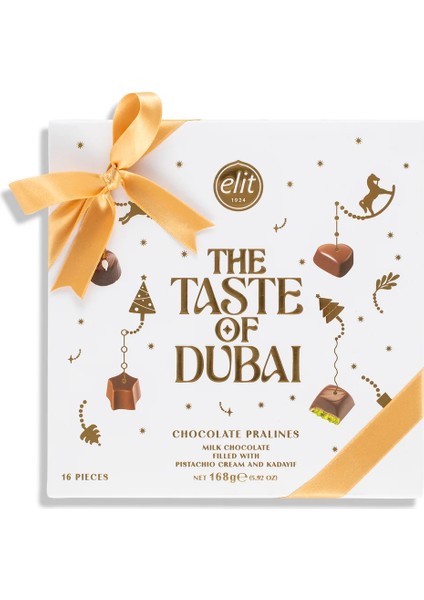 Kadayıflı ve Antep Fıstıklı Krema Dolgulu Sütlü Çikolata Beyaz Kutu 168G modelleri