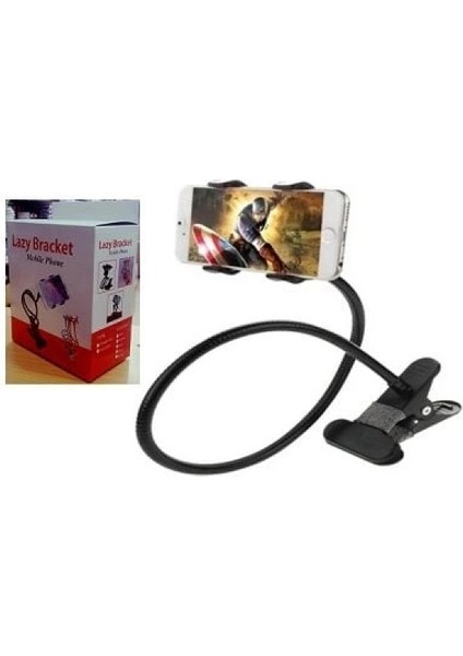 Akrobat Telefon Tutucu Oynar Başlıklı (Siyah) (Kutulu) fırsatları