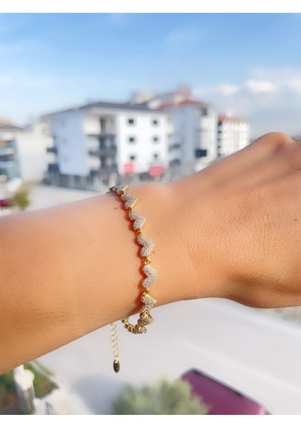 Kadın Xuping Çelik Bileklik