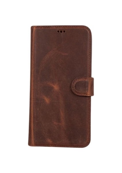 Apple iPhone 11 Pro Max Uyumlu Deri Cüzdanlı Kılıf Rfıd G2 Kahve fiyatları