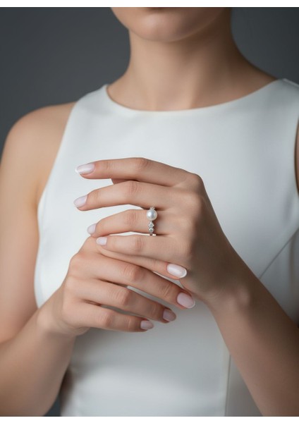 925 Ayar Gümüş Doğal Inci Set fırsatları