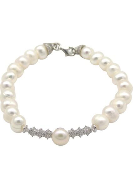 925 Ayar Gümüş Doğal Inci Set