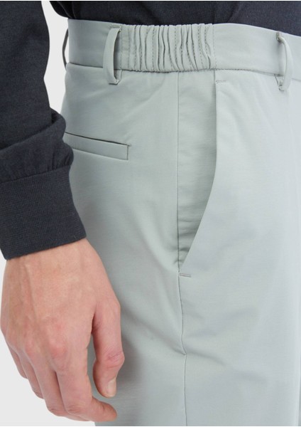 Bej Düz Örme Jogging Fit Casual Pantolon modelleri