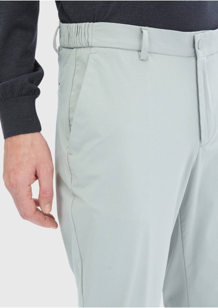 Bej Düz Örme Jogging Fit Casual Pantolon fırsatları