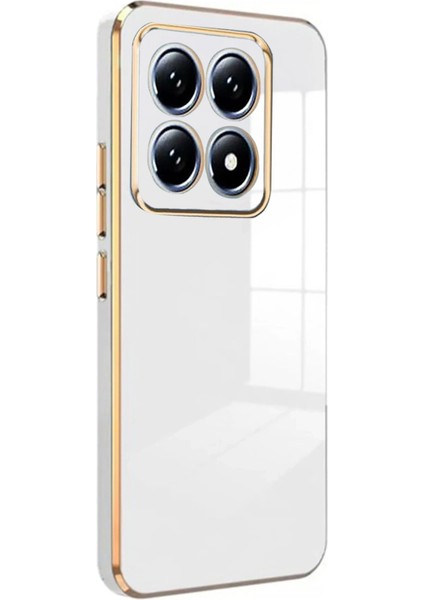 Xiaomi Mi 14T Pro Volet Silikon - BEYAZ-(5796)