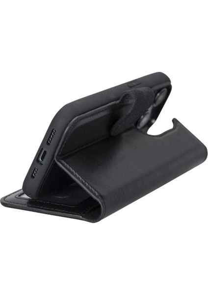 Apple iPhone 14 Pro Uyumlu Deri Cüzdanlı Kılıf Mwwn Rst1 Siyah fiyatları