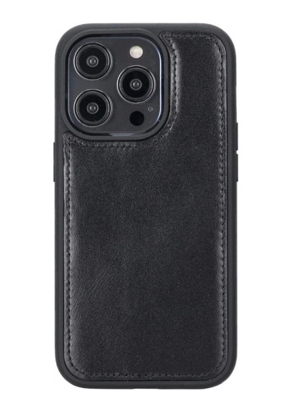 Apple iPhone 14 Pro Uyumlu Deri Cüzdanlı Kılıf Mwwn Rst1 Siyah modelleri