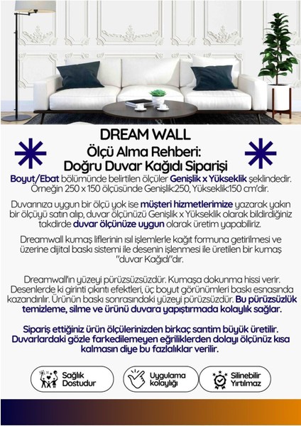 Ahşap Lambri Desenli Isı ve Ses Yalıtımlı Sağlıklı Tekstil Duvar Kağıdı