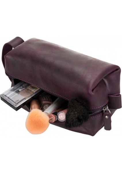 Deri Bakım ve Seyahat Çantası, M Beden, Aa7 Mor fiyatları