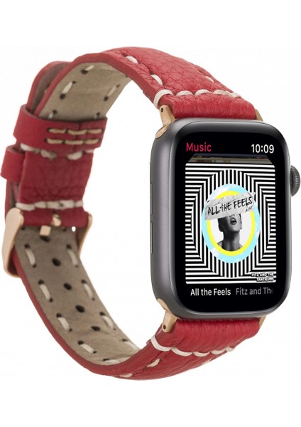 Apple Watch Uyumlu Deri Kordon 38-40-41MM SM43 Erc2