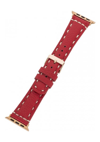 Apple Watch Uyumlu Deri Kordon 38-40-41MM SM43 Erc2 modelleri