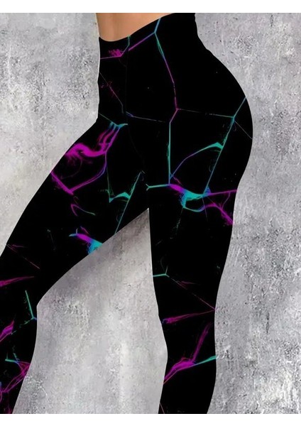 Kadın Yüksek Bel Renk Detaylı Dalgıç Tayt fiyatları