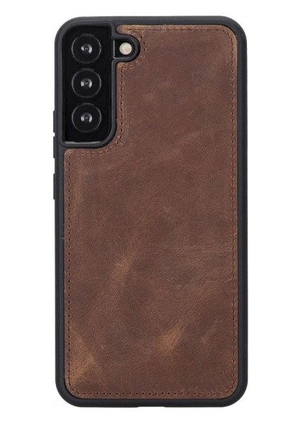 Samsung Galaxy S22 Plus Uyumlu Deri Cüzdanlı Kılıf Mwwn G2 Kahve fiyatları