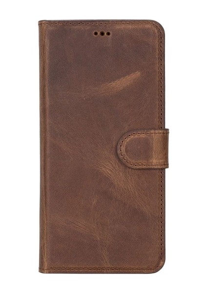 Samsung Galaxy S22 Plus Uyumlu Deri Cüzdanlı Kılıf Mwwn G2 Kahve fırsatları