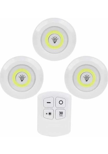 Bfs Kablosuz Pilli Işıldak Masa Lambası Mutfak Tezgah Altı Banyo Dolabı Dolap Içi