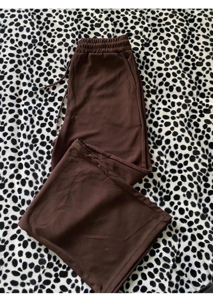 Modal Karışımlı Bol Kesim Pantolon Oversize Kesim Eşofman Altı fiyatları